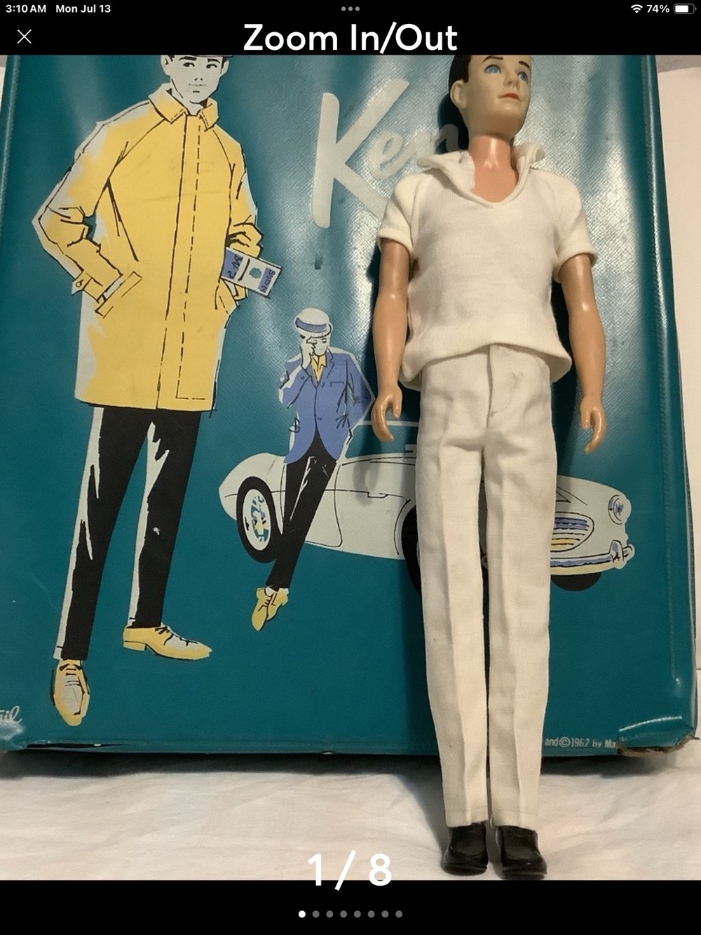 vintage Barbie can do case clothing bundle
